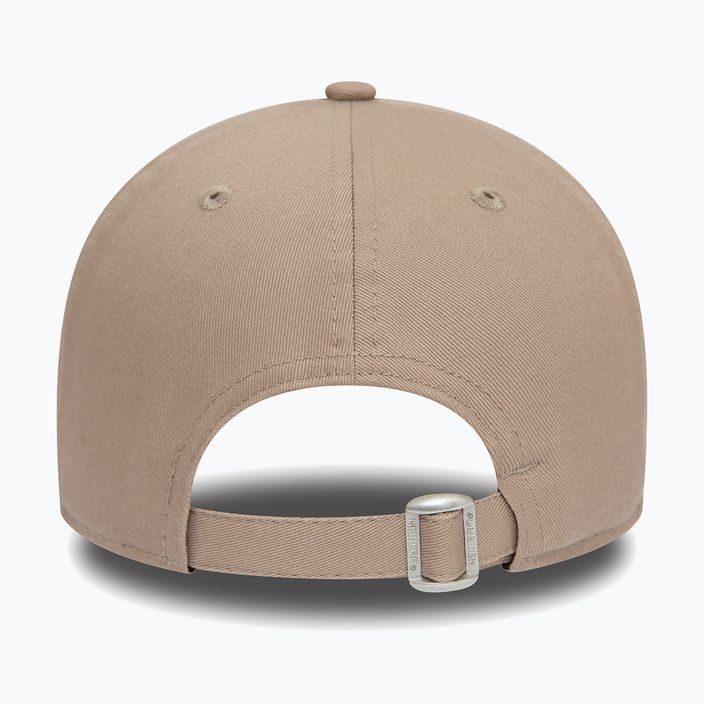 Men's New Era Ne Essential 9Forty pastel brown baseball cap 4