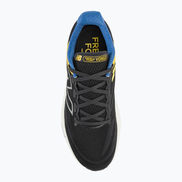 New Balance Fresh Foam X Vongo v6 black men's running shoes 6