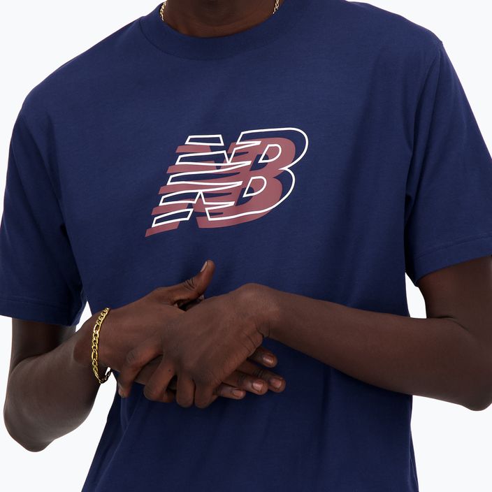 Men's New Balance Graphic nb navy T-shirt 4