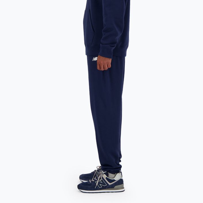 Men's New Balance French Terry Jogger trousers nb navy 3
