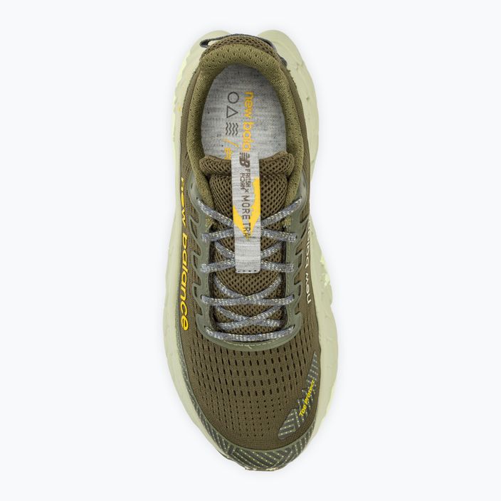 Men's New Balance Fresh Foam X More Trail v3 dark camo running shoes 5