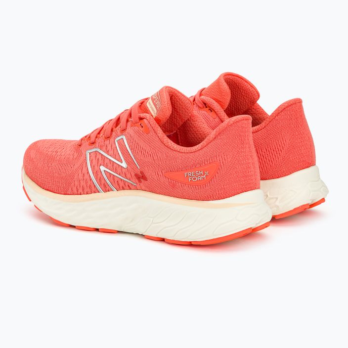 Women's running shoes New Balance Fresh Foam X Evoz v3 gulf red 3