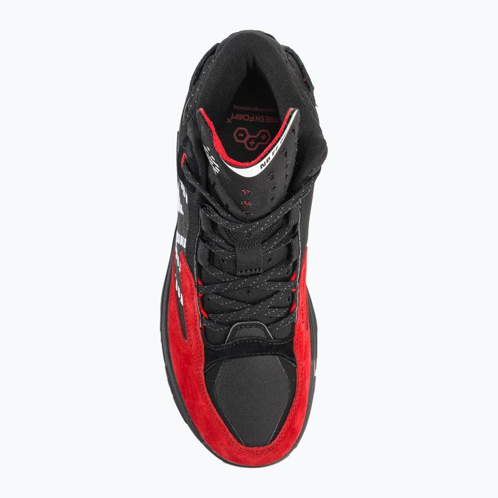 New Balance Fresh Foam BB v2 black/red basketball shoes 6