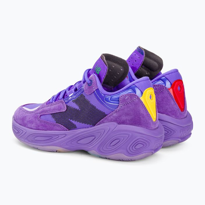 New Balance Fresh Foam BB v2 purple basketball shoes 3