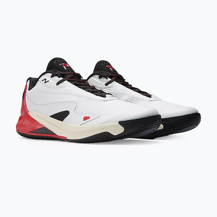 New Balance Kawhi 4 white/true red basketball shoes 9