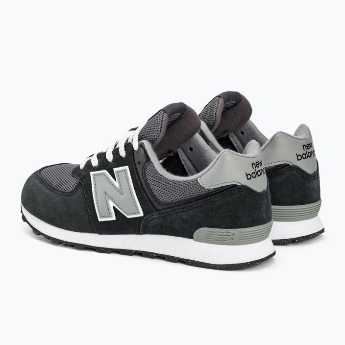 New Balance GC574 black NBGC574TWE children's shoes 3
