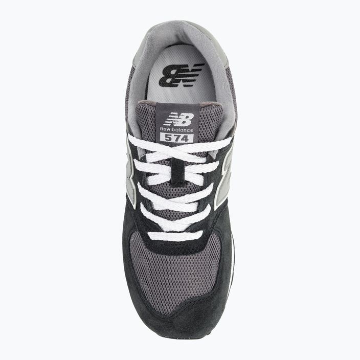 New Balance GC574 black NBGC574TWE children's shoes 6