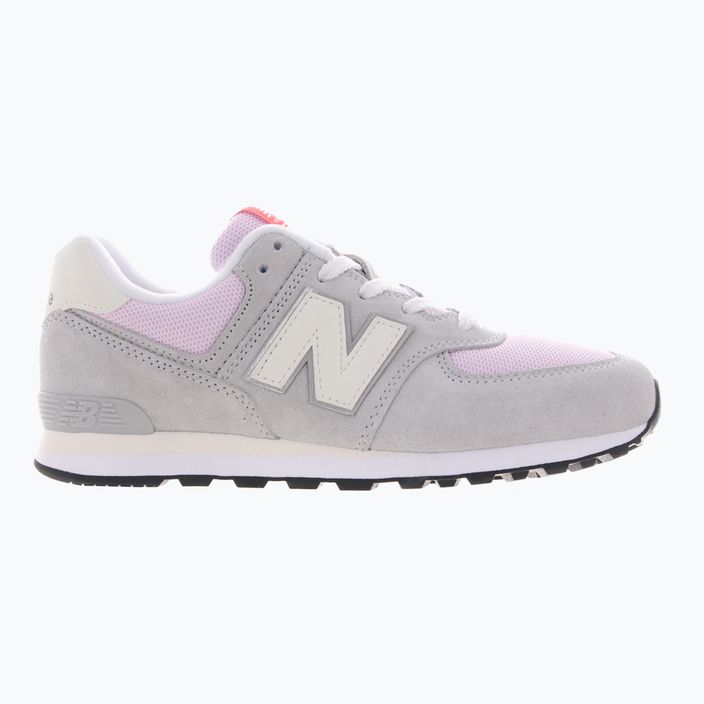 New Balance GC574 brighton grey children's shoes 8