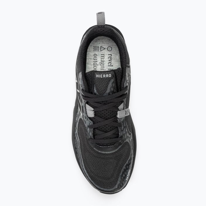 New Balance Fresh Foam X Hierro v8 Wide black men's running shoes 5
