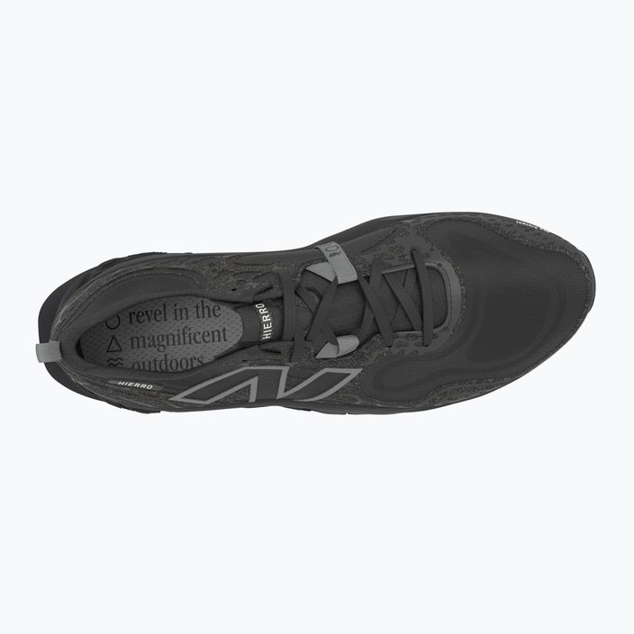 New Balance Fresh Foam X Hierro v8 Wide black men's running shoes 11
