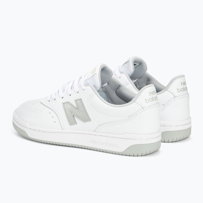New Balance BB80 white/grey shoes 3