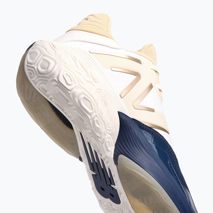 New Balance TWO WXY v4 navy/beige basketball shoes 8