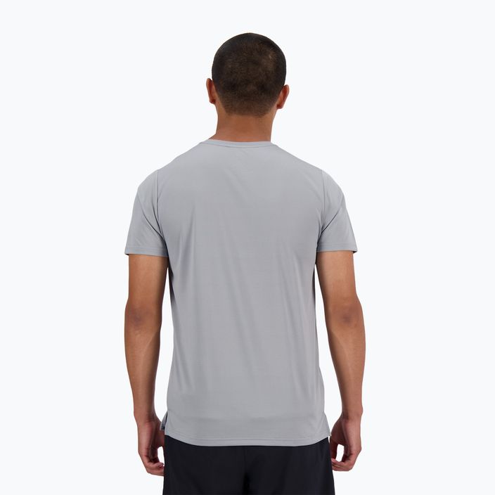 Men's New Balance Run grey T-shirt 3