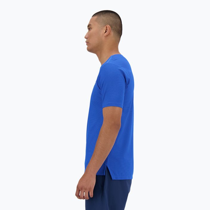 Men's New Balance Jacquard blue oasis t-shirt 2