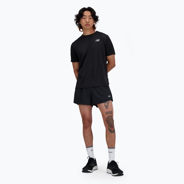 Men's New Balance RC Seamless 3 Inch Split running shorts black 2