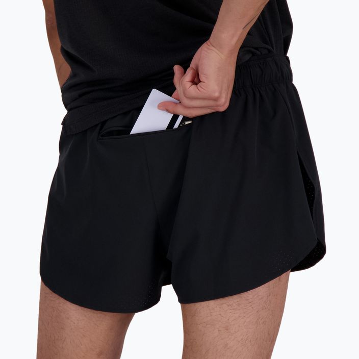 Men's New Balance RC Seamless 3 Inch Split running shorts black 7