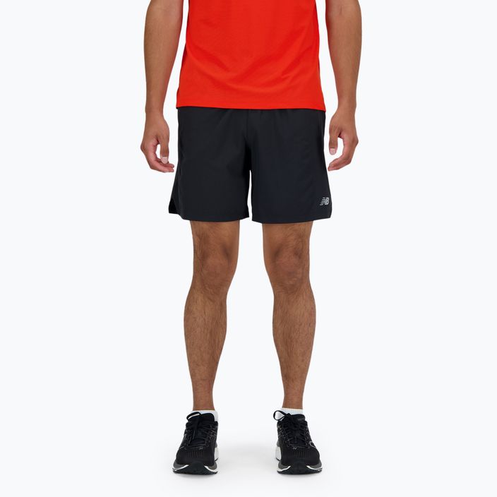 Men's New Balance RC Seamless 7 Inch black running shorts