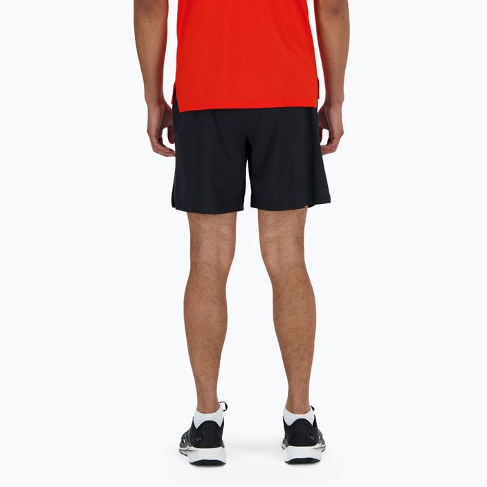 Men's New Balance RC Seamless 7 Inch black running shorts 3