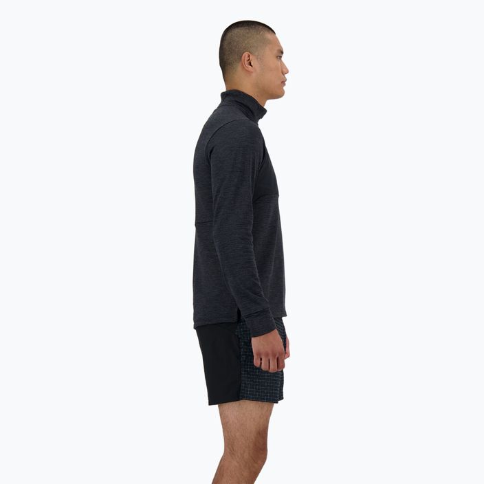 Men's New Balance Athletics Heat Grid 1/2 Zip running longsleeve black 3