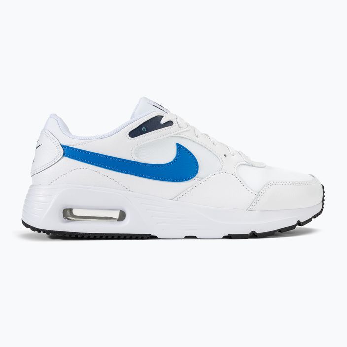 Men's Nike Air Max Sc white / thunder blue / white / light photo blue shoes 2