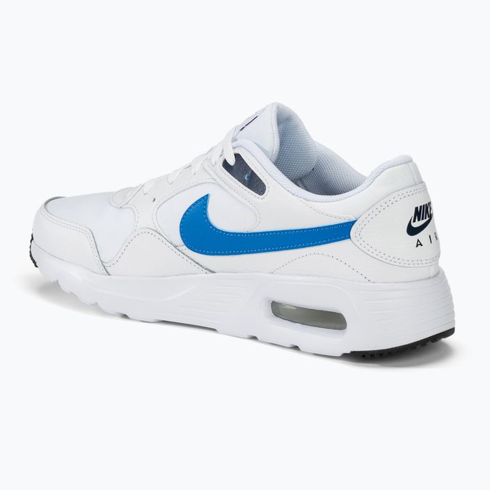 Men's Nike Air Max Sc white / thunder blue / white / light photo blue shoes 3