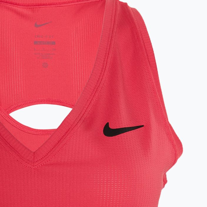 Women's tennis tank top Nike Court Dri-Fit Victory Tank aster pink/black 3