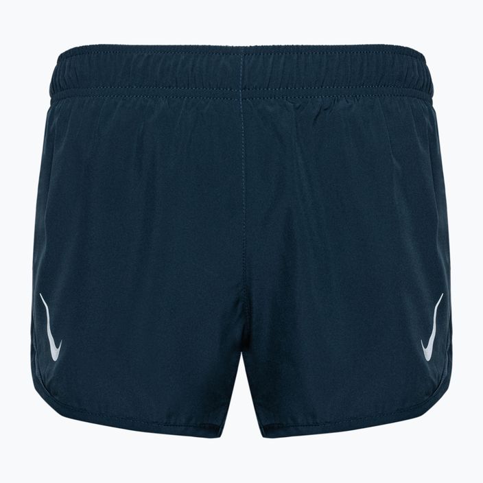 Women's Nike Fast Tempo Dri-Fit running shorts armoury navy