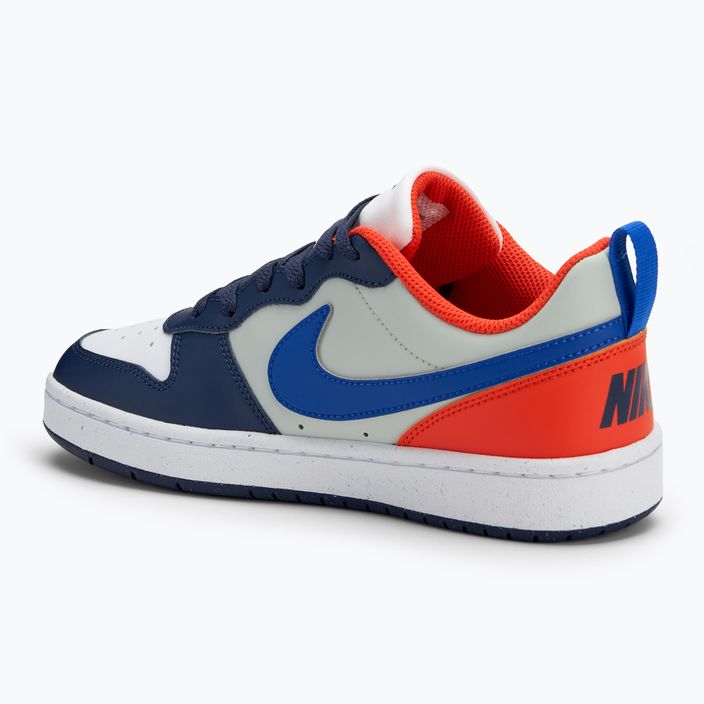 Nike Court Borough Low Recraft midnight navy/hyper royal/team orange shoes 3