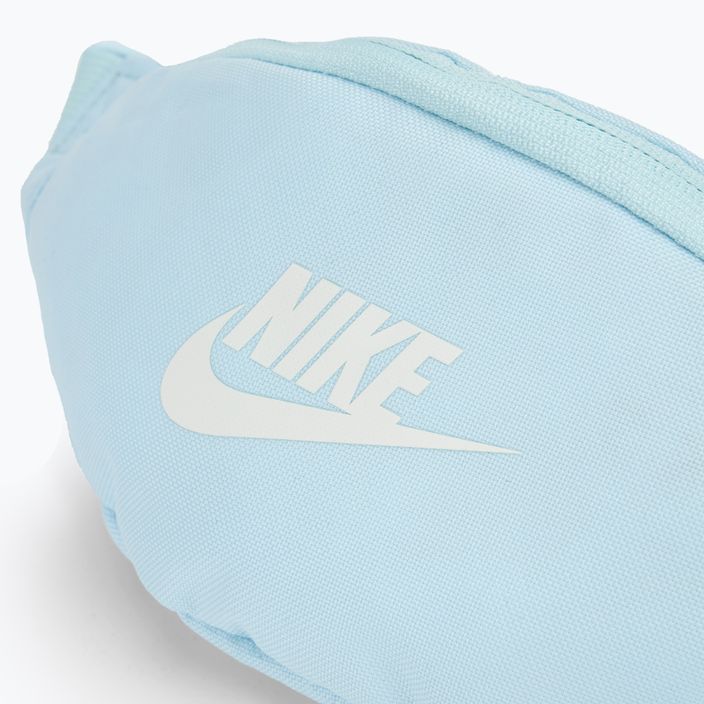 Nike Heritage glacier blue/summit white kidney pouch 4