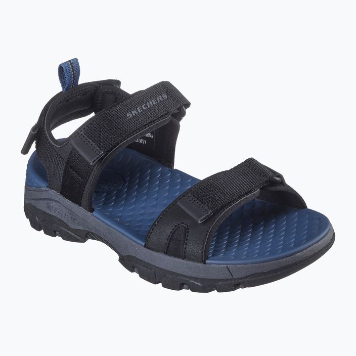 SKECHERS men's Tresmen Ryer sandals black 8