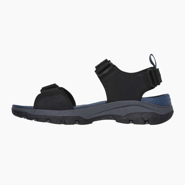 SKECHERS men's Tresmen Ryer sandals black 10