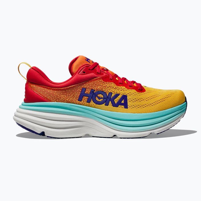 Men's running shoes HOKA Bondi 8 cerise/cloudless 8