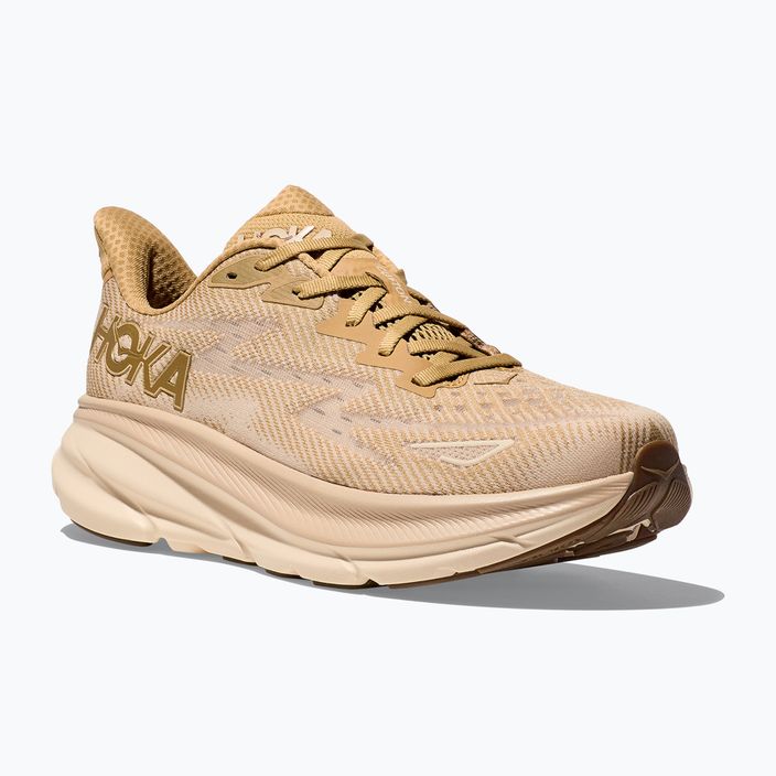 Men's running shoes HOKA Clifton 9 wheat/shifting sand 8