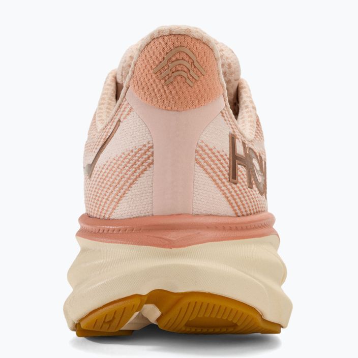 Women's running shoes HOKA Clifton 9 sandstone/cream 6