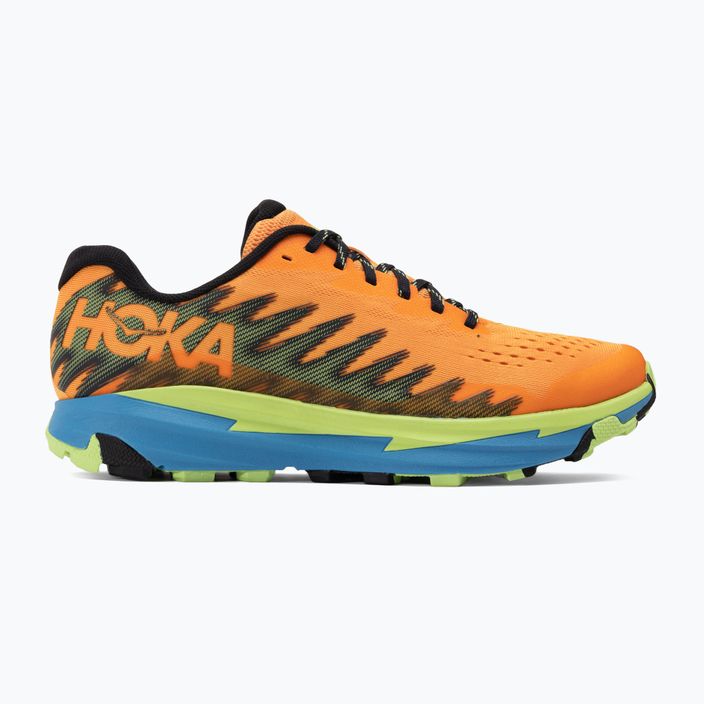 Men's HOKA Torrent 3 solar flare/lettuce running shoes 2