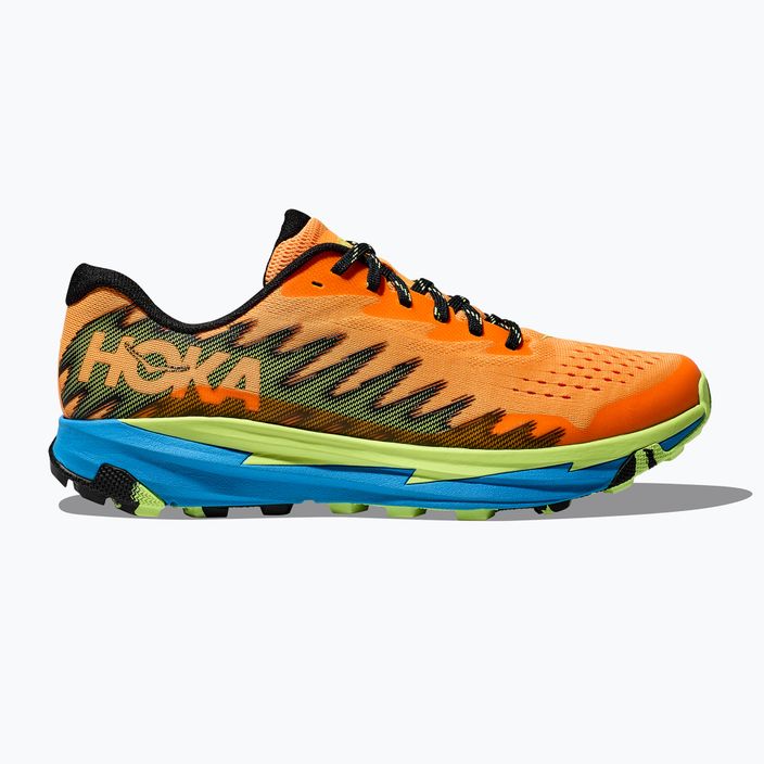 Men's HOKA Torrent 3 solar flare/lettuce running shoes 9