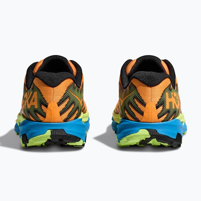 Men's HOKA Torrent 3 solar flare/lettuce running shoes 11
