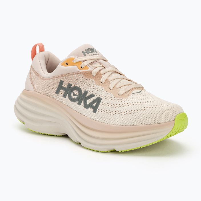 Women's running shoes HOKA Bondi 8 cream/vanilla