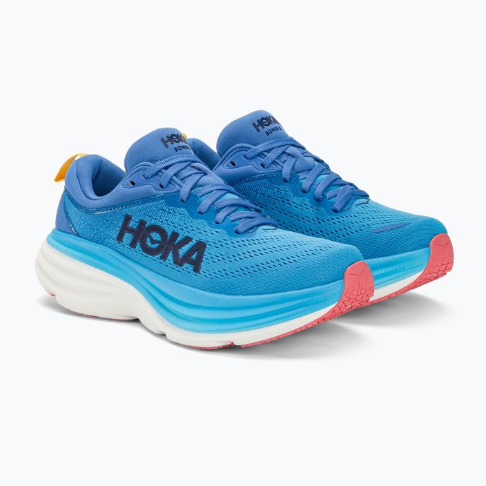 Women's running shoes HOKA Bondi 8 virtual blue/swim day 5