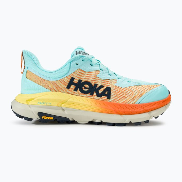 Women's running shoes HOKA Mafate Speed 4 cloudless/sherbet 2