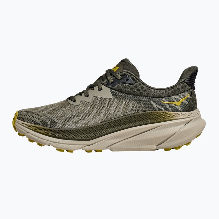 Men's running shoes HOKA Challenger ATR 7 olive haze/forest cover 3