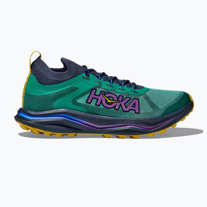 Women's running shoes HOKA Zinal 2 tech green/strata 8