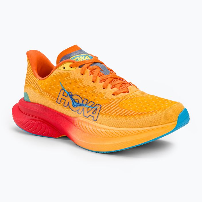 Men's running shoes HOKA Mach 6 poppy/squash