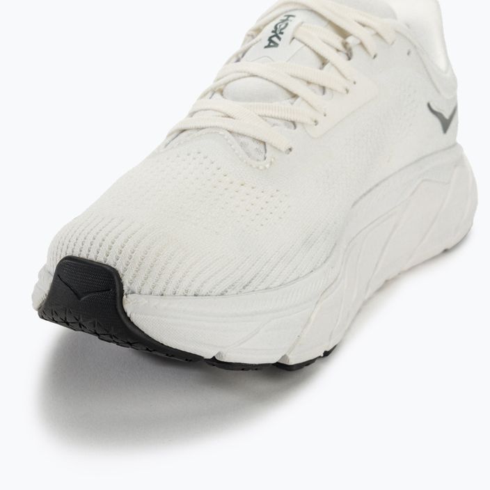 Men's running shoes HOKA Arahi 7 blanc de blanc/steel wool 7
