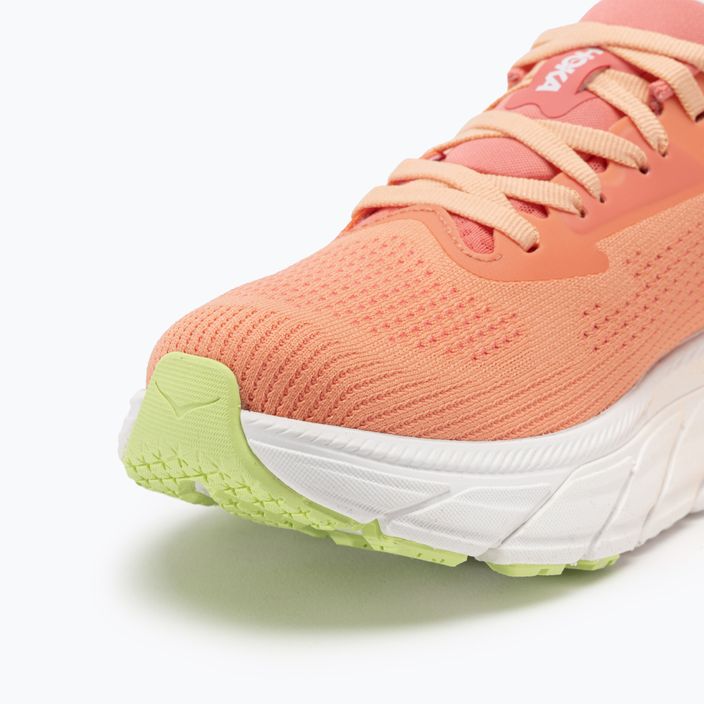 Women's running shoes HOKA Arahi 7 papaya/coral 7