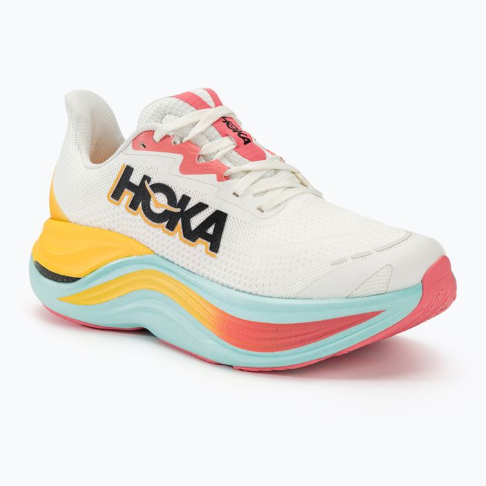 Women's running shoes HOKA Skyward X blanc de blanc/swim day