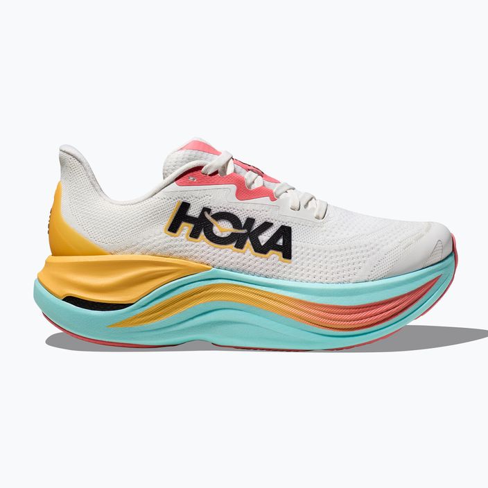 Women's running shoes HOKA Skyward X blanc de blanc/swim day 8