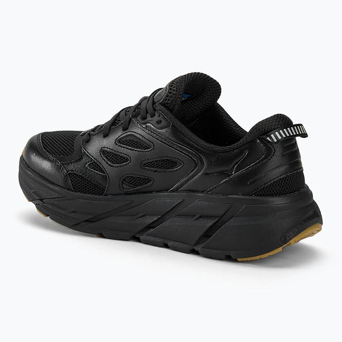 HOKA Clifton L Athletics black/black running shoes 3