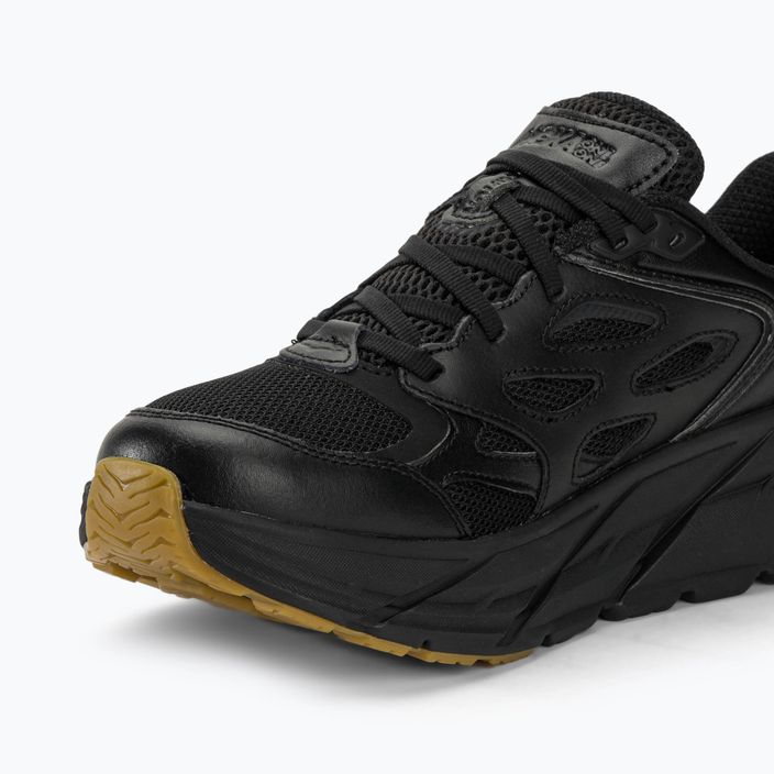 HOKA Clifton L Athletics black/black running shoes 7