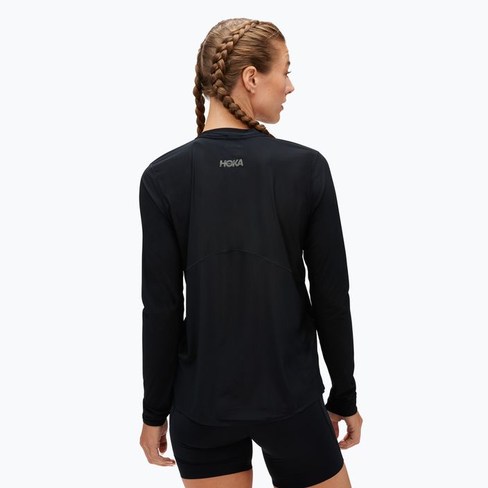 Women's running longsleeve HOKA Airolite Run black 3